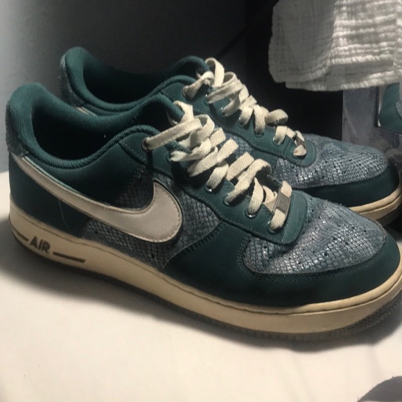 snakeskin air force 1s